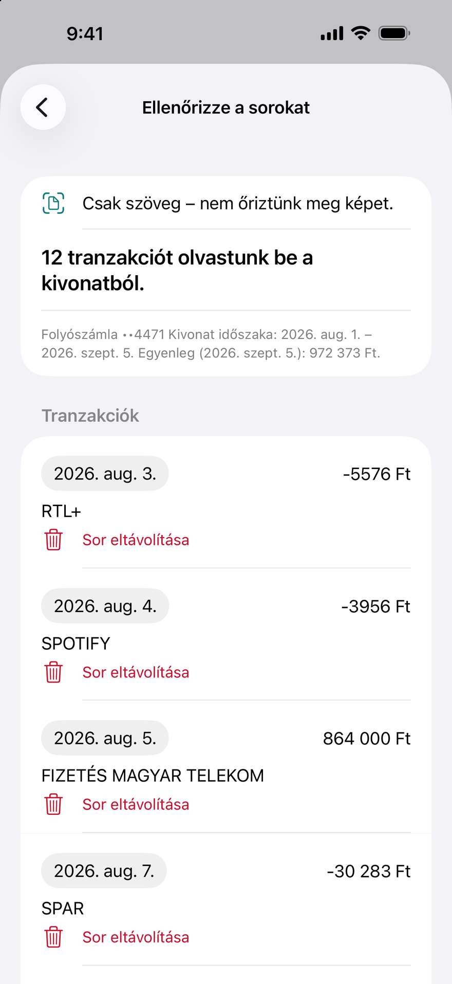 Szkennelje be vagy importálja