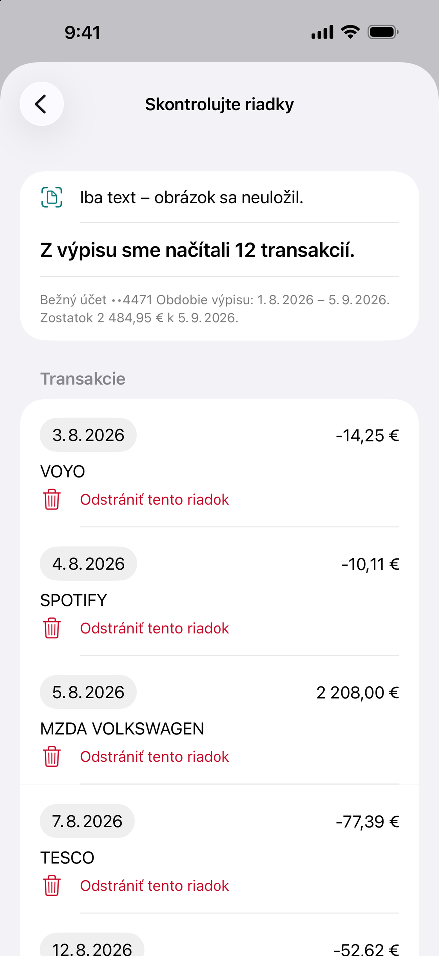 Naskenujte alebo naimportujte